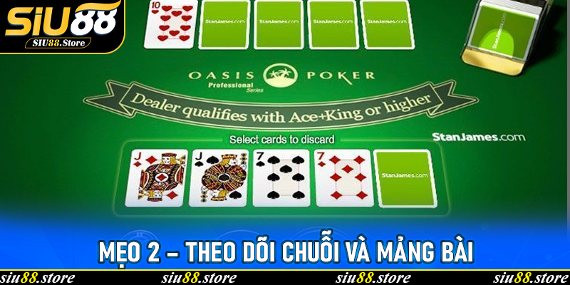 Mẹo 2 – theo dõi chuỗi và mảng bài